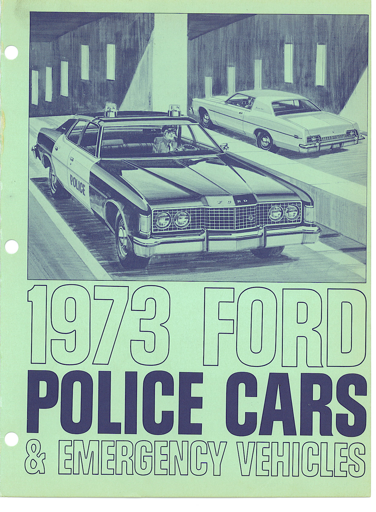 1973 Ford Police Cars Brochure Page 4